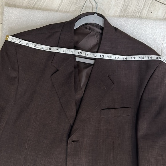 Bruno Rossetti Suit  jacket with vest size 42 - Picture 6 of 8